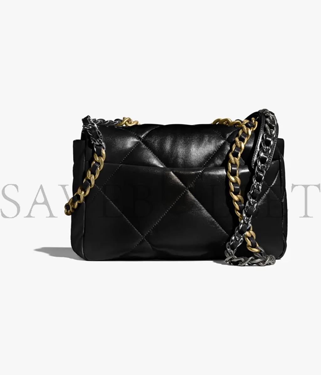 CHANEL 19 HANDBAG GOLD HARDWARE AS1160 B04852 94305 (26*16*9cm) CHANEL 19 HANDBAG GOLD HARDWARE AS1160 B04852 94305 (26*16*9cm)